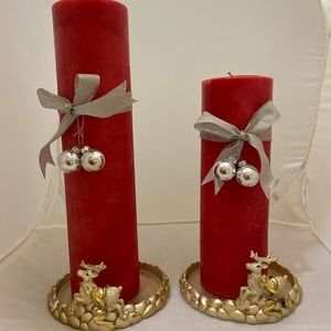 LARGE CANDLE HOLDER SET